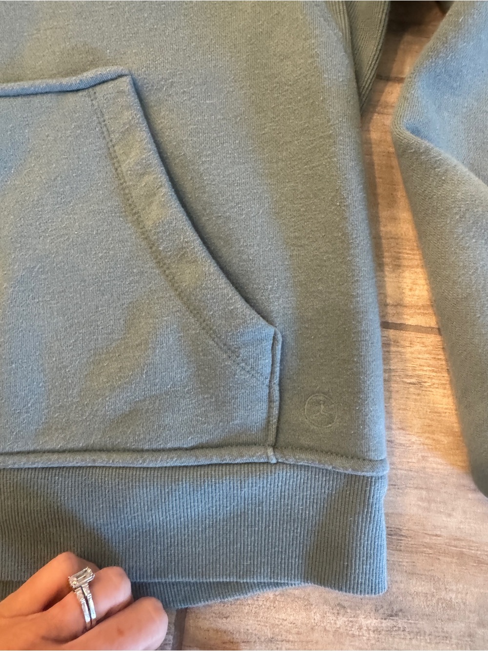 Scuba Qtr/quarter zip pullover hoodie sweatshirt crewneck size medium - Picture 5 of 9